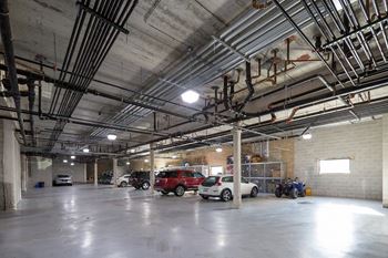 Park with peace of mind. Covered garage parking keeps your vehicle safe and protected—rain or shine